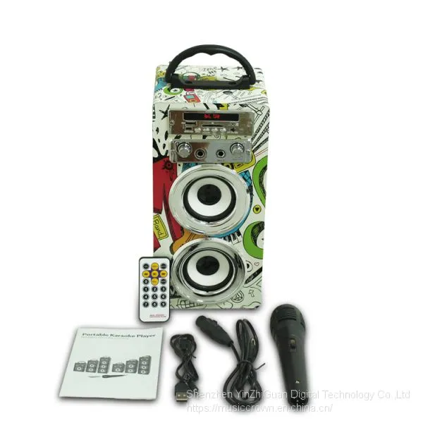 New Style K82 Wireless Bluetooth Speaker Square Dance Portable Outdoor Chargeable Speaker photo-5