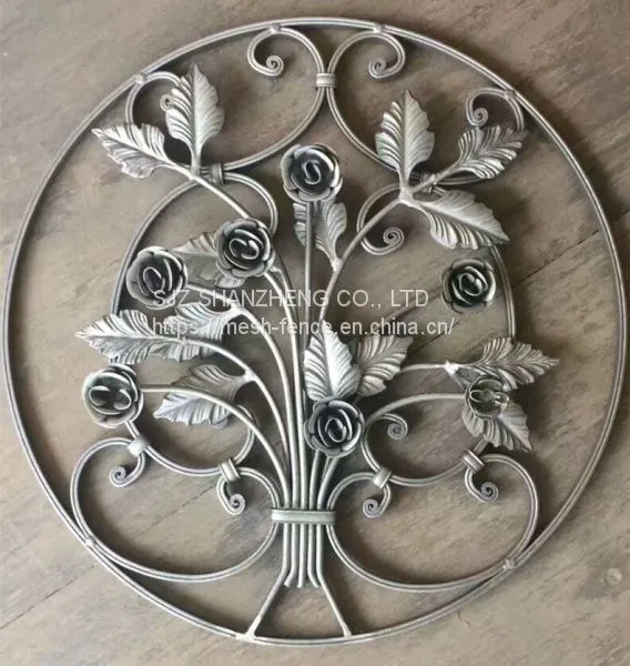 Wrought Iron Ornaments/ Wrought Iron Elements/ Wrought Iron Decorate Parts photo-5