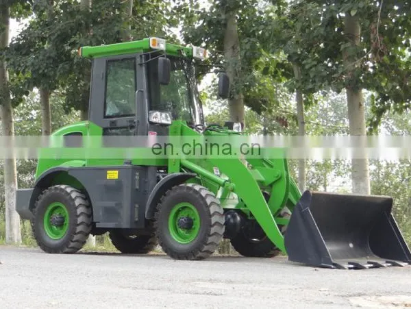 1.2ton 4 Wheel Drive,12-6.5 Tire Small Hydraulic Wheel Loader photo-3