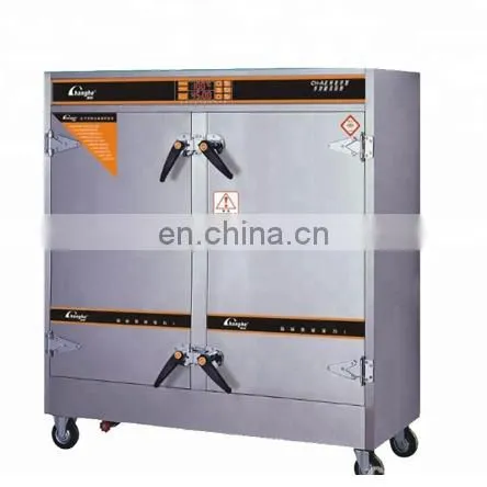 12/24 Trays Commercial Gas or Electric Heating Rice Steaming Machine,gas Rice Steaming Machine photo-3