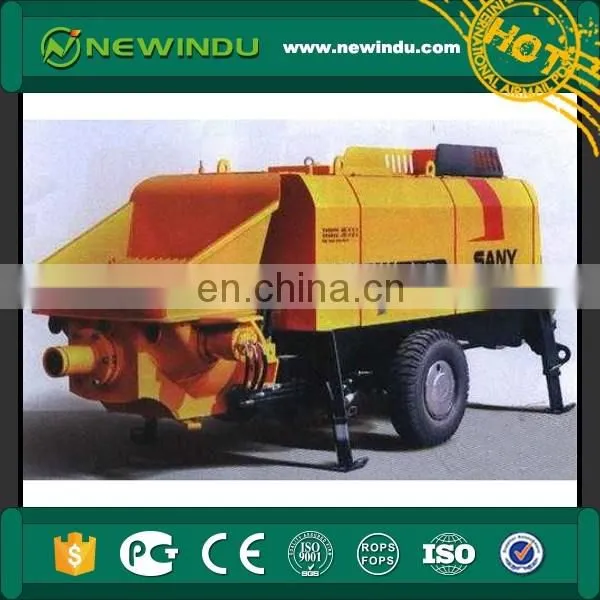 SANY 85 Cbm/h Mobile Diesel Cement Concrete Trailer Pump Machine HBT8018C-5S photo-5