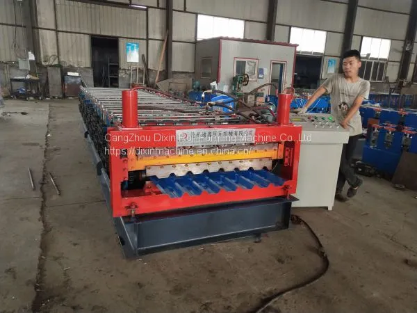 IBR Roofing Steel Tile Double Cold Former Roll Forming Machine With High Quality photo-3
