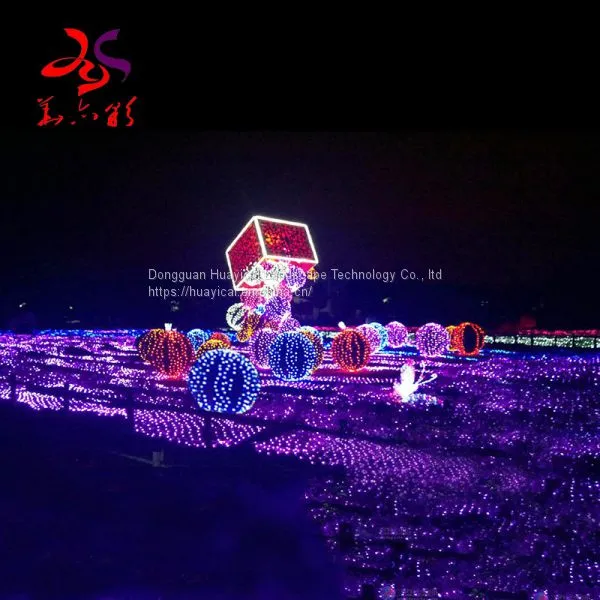 Outdoor Waterproof Christmas Balls 3d Motif Lights for Holiday Decorations