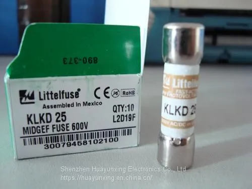 KLKD025.T Littelfuse 10x38 mm FUSES 600 Vac^ dc Fast Acting photo-2