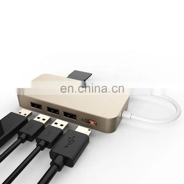 Multi Port 8 in 1 Type c B Section Adapter photo-3
