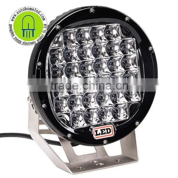 96W 9inch LED Work Light Round Driving Spot Light for Off Road Trucks Car ATV SUV Jeep