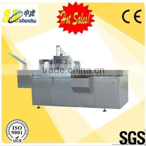 ZH-100 Automatic Aluminium Foil Roll Box Cartoning Machinery