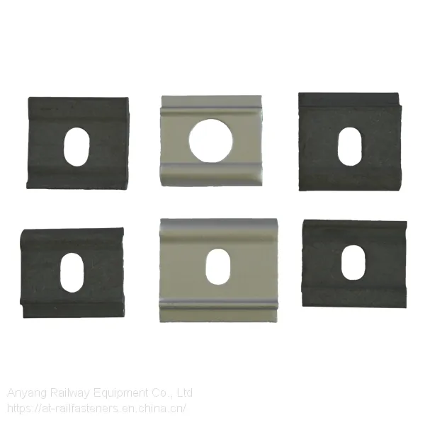 Rail Baffle Plates for Railway Track Fastening Systems