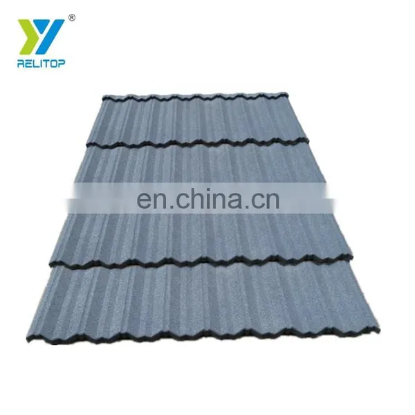Good Quality Stone Coated Alu=zinc Roof Sheet Nosen Type for House photo-4
