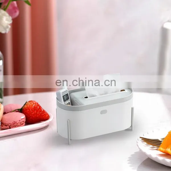 TV Remote Control Plastic Tissue Holder Model Multifunction Decoration Ornament Room Display Tissue Box photo-4