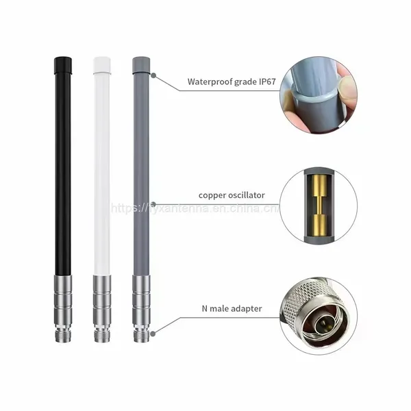 2.4GHz WiFi Outdoor Omni Directional Antenna With Spring Termination photo-5