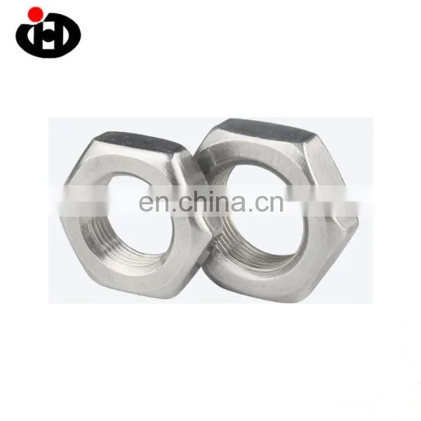 High JINGHONG SS 304 DIN439 Quality Thin Hexagon Nut M4 Sold in China photo-5