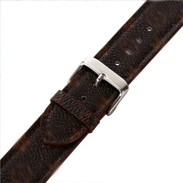 Luxury Design for Apple Watch Bands Leather Material Watch Strap for Watch Series 6 5 4 3 2 1 44mm 42mm 40mm 38mm Band photo-5