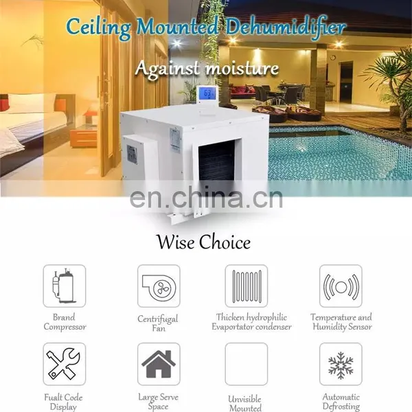 Condensing Dehumidifier Dessicant Biogas Wall Medical Indoor Aquart Components Dehumidifier photo-2