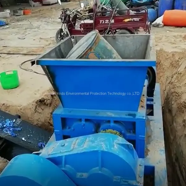E-waste Pcb Hard Disk Computer Cellphone Recycling Machine Universal Shredder Double Shaft Crusher Machine photo-5