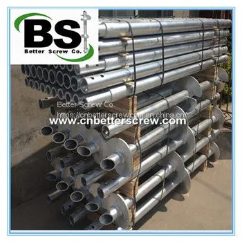 Hot Dipped Zinc Coating, Painted, Powder Coating Square Bar Shaft Helical Piles photo-3
