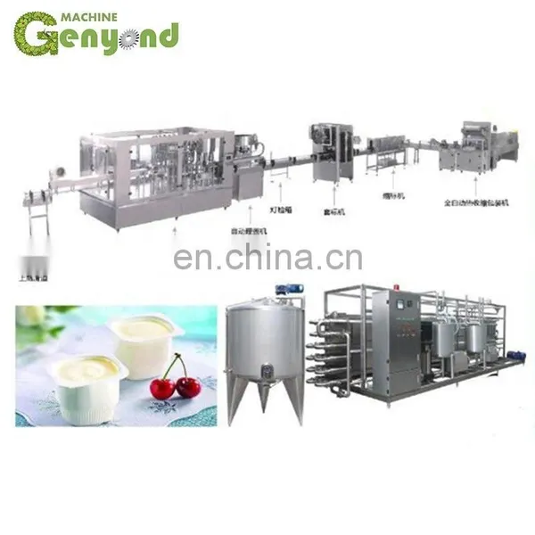 Factory Genyond Small Yoghurt Fermentation Tank Machine Yogurt Processing Equipment/machinery/plant Production Line photo-3