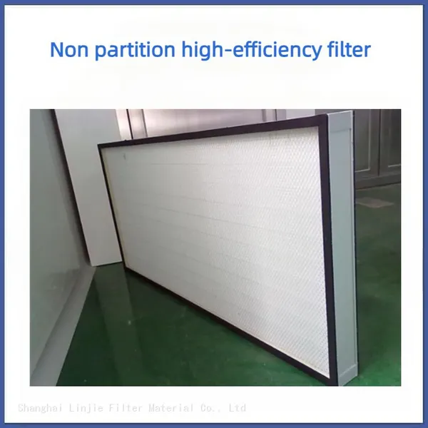 Galvanized Frame Without Partition High-efficiency Filter Screen photo-5