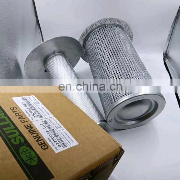 Manufacturer Sullair 25300065-021 Oil Separator Industrial Screw Air Compressor Spare Parts High Quality photo-4