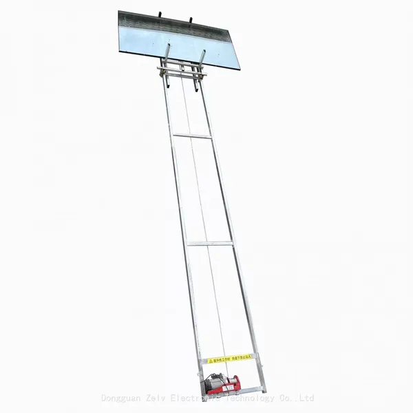 Solar System Installation Ladder Lift Roofing Elevator Safety Electric Solar Panel Lift photo-2