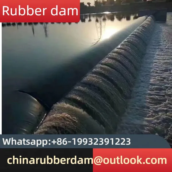 Small River Water Storage Landscape Inflatable Rubber Dam, River Blocking Dam, Embankment Inflatable Dam, Flood Control Dam, Inflatable Rubber Dam photo-2