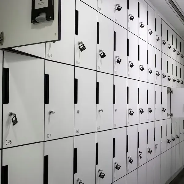 Padlock Locking Phenolic Compact Laminate Gym Sports Locker photo-5
