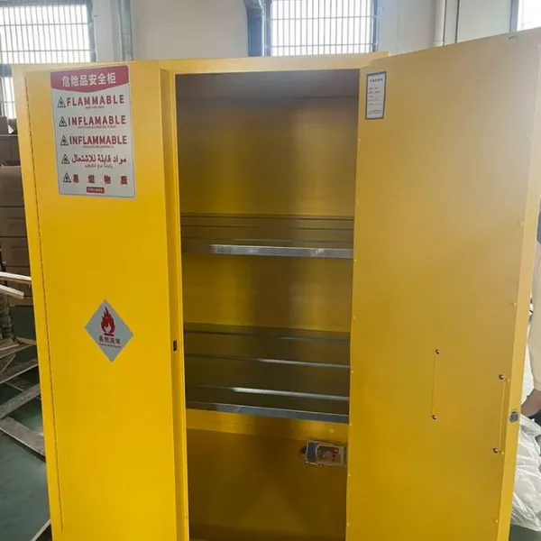 45 Gallon Explosion-Proof Flammable Liquid Storage Cabinet – Fire-Resistant Steel Safety Cabinet for Factories photo-3