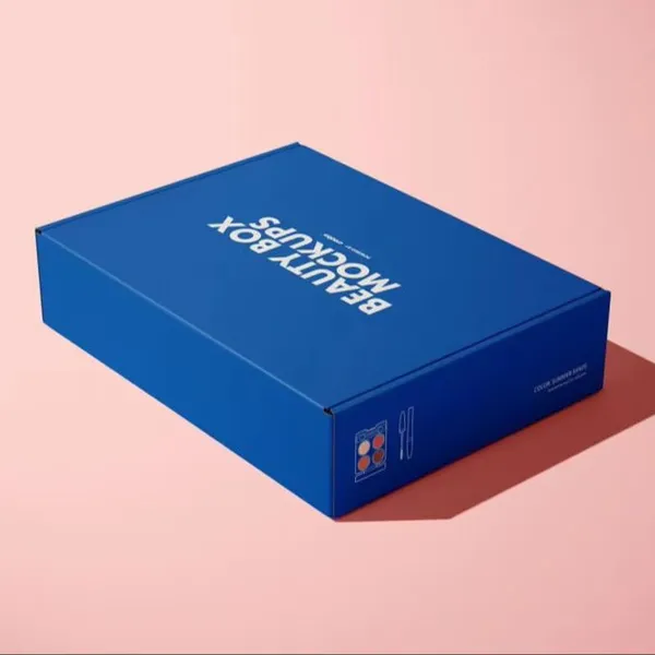 Custom Soy Ink Printed Design Corrugated Cardboard Packaging Mailer Box Folding Post Airplane Shipping Mailing Box photo-3