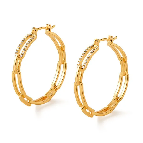 KMJ High Quality OEM Jewelry Factory Ready To Sale Silver Gold Plating Jewelry Fashion Earrings photo-4