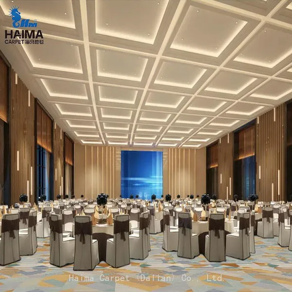Carpet Nylon Non Luxury Hotel Carpet Polyester Slip Backing Bedroom Factory Price Custom Design Wall to Wall Carpet