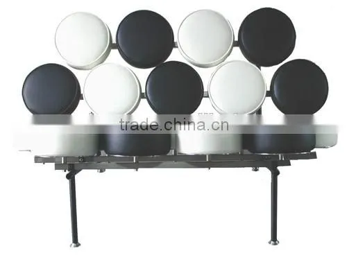 Premium Leather Marshmallow Sofa Chair photo-3