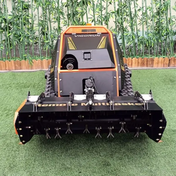 MTSK1000 Multifunction Industrial 4-Stroke 764cc Gasoline Engine Wireless Radio Control Caterpillar Flail Mower photo-4