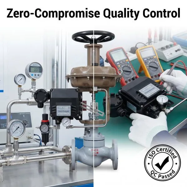 Stainless Steel JIS Pneumatic Control Valve with Flow Meter for Harsh Environments