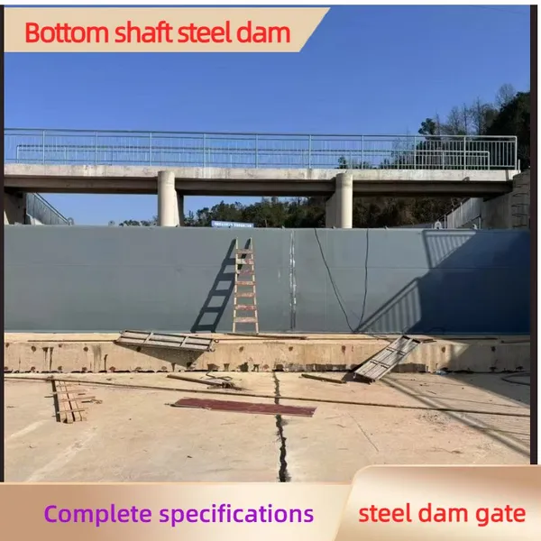 Reinforced Load-Bearing Bottom Hinged Steel Dam High Efficiency Water Blocking Weir for Water Conservancy photo-4