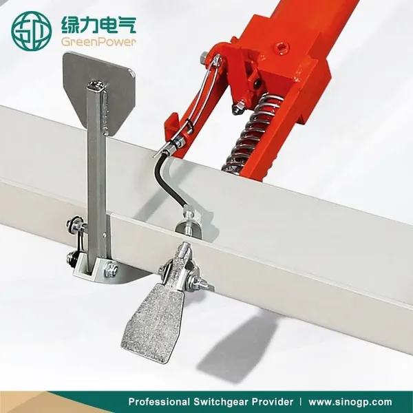 VCB Trolley Suit Hydraulic Lift System for Power Plant Substation Circuit Breaker Handling photo-3