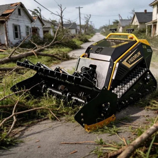 Vigorun Remote Mower One Machine, Multiple Tasks Remote Control Mulcher for Large Landscapes photo-2