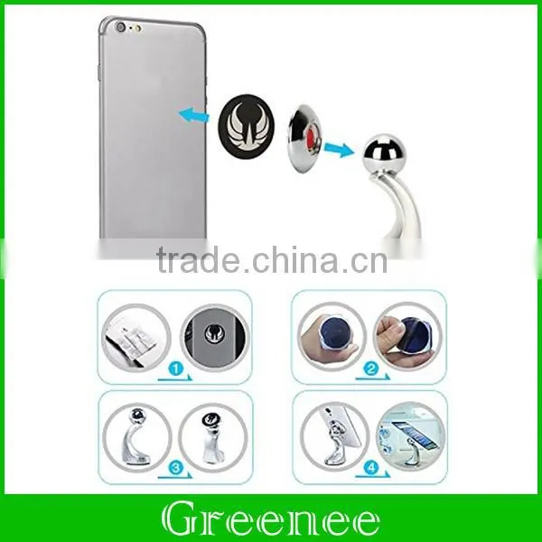 2016 Newest Dashboard Phone Holder Magnetic-Car Dash Stand Universal Mobile Adhesive for IPhone Smartphone Cell Phone photo-5