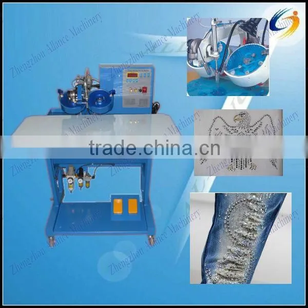 Ultrasonic Hot Fix Rhinestone Machine for T-shirt/hat/bag/shoe photo-2