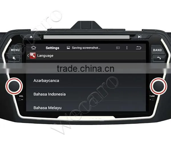Wecaro WC-SC8075 Android 4.4.4 Car Multimedia System in Dash for Suzuki Swift Android Player Stereo 16GB Flash 2015 photo-6