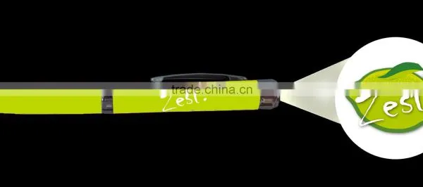 Promotional Led Projector Ballpen, Metal Led Pen for 2016,hot Selling Led Advertising Pen,custom Logo Led Pen for Promotion photo-3