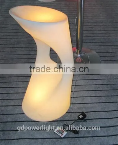 New Fashion Led PE Bar Stool Chair With Remote Control photo-5