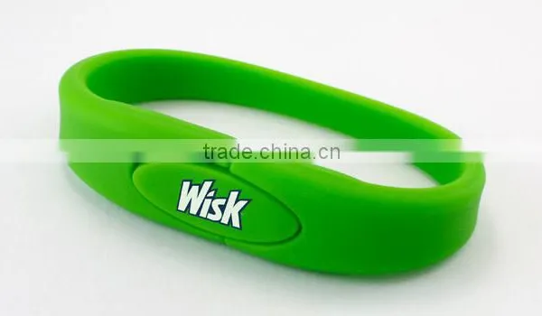 Promotional Wristband Usb Flash Drive Logo Printing photo-2