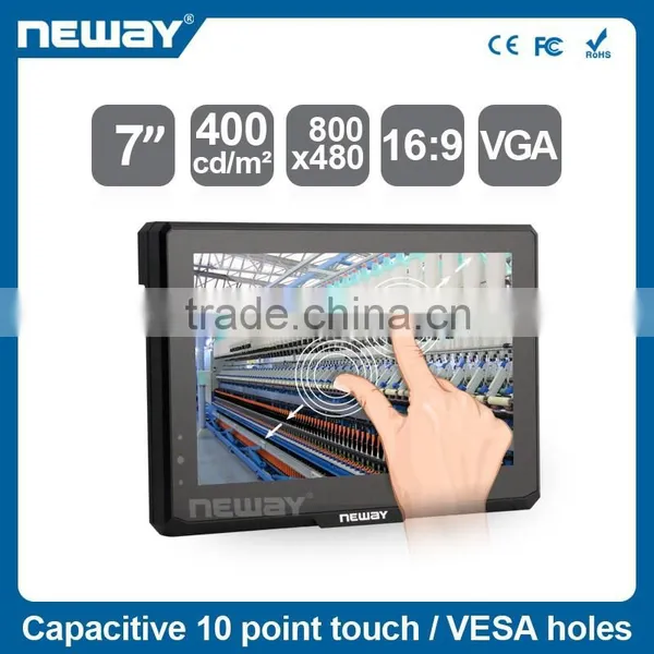 Industrial 7 Inch Touchscreen Lcd Monitor Vga Lcd Monitor photo-2