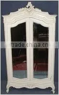 French Armoire 2 Door With Mirror Size 125,60,220 cm