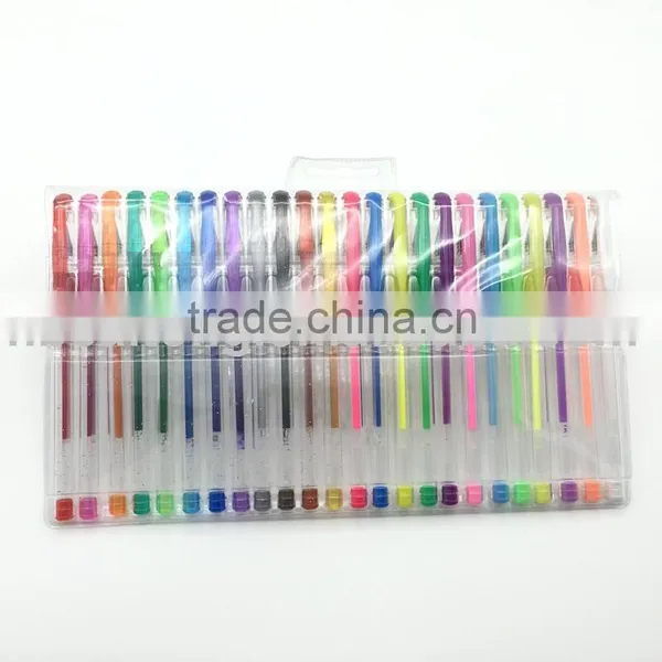 24 Colors Pack Assorted Colors Creative Drawing Set Art Craft Kids and Adults Top Quality Gel Pens Quality Choice photo-2