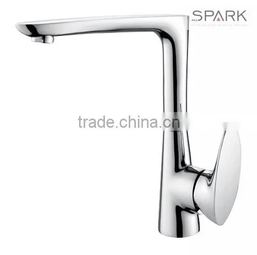 Modern Unique Single Handle Hot and Cold Kitchen Faucet SW-101 photo-2