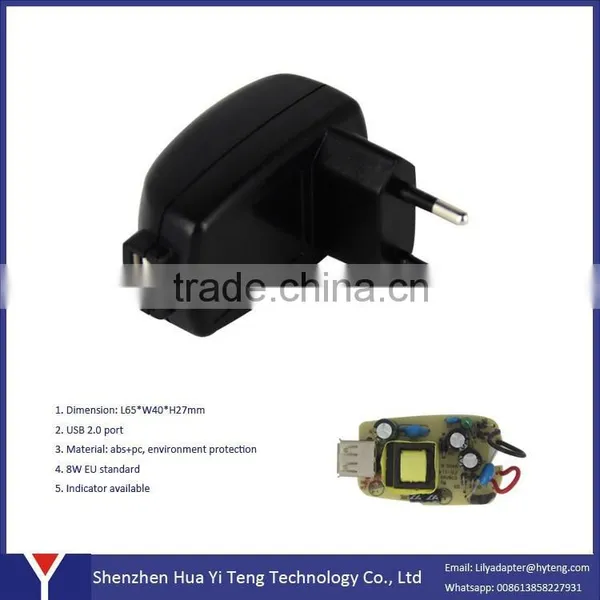 European Style AC Travel Adaptor photo-2