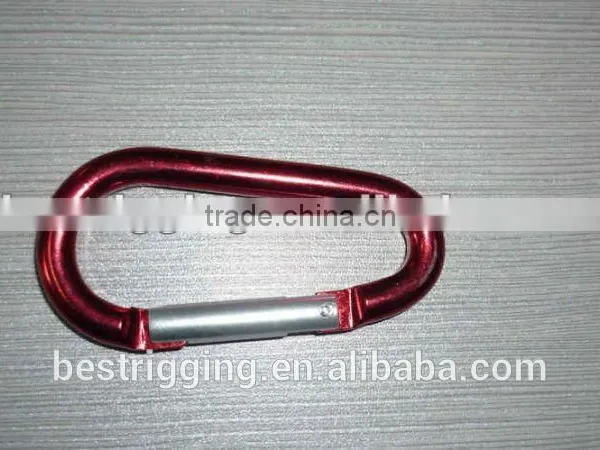 Aluminum Red 5mm Snap Hook Egg Type photo-2