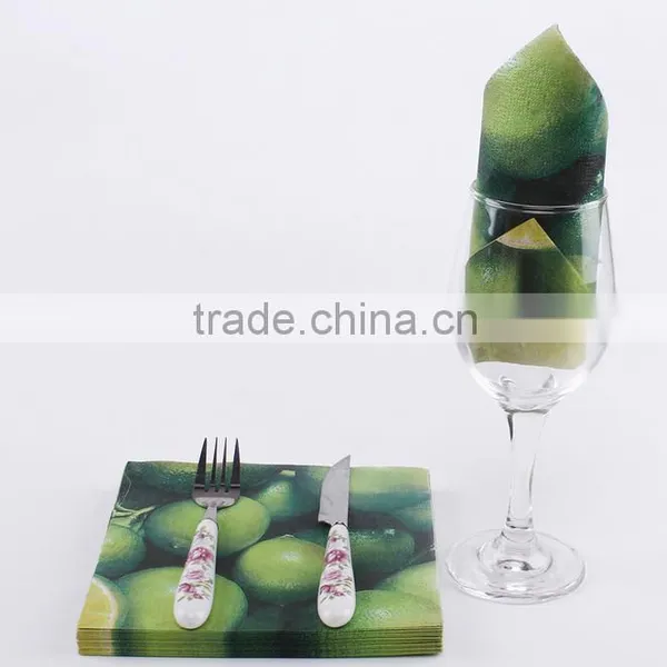 Paper Tissue Napkin Cocktail Napkins photo-4