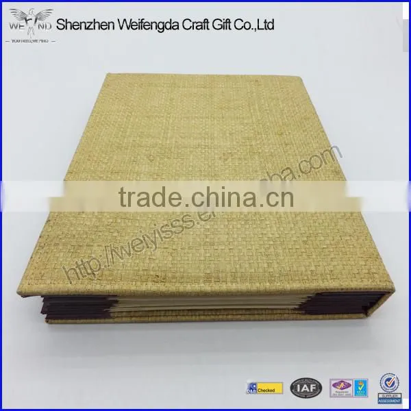Fashion A4 PU Leather 6pages Menu Cover photo-5